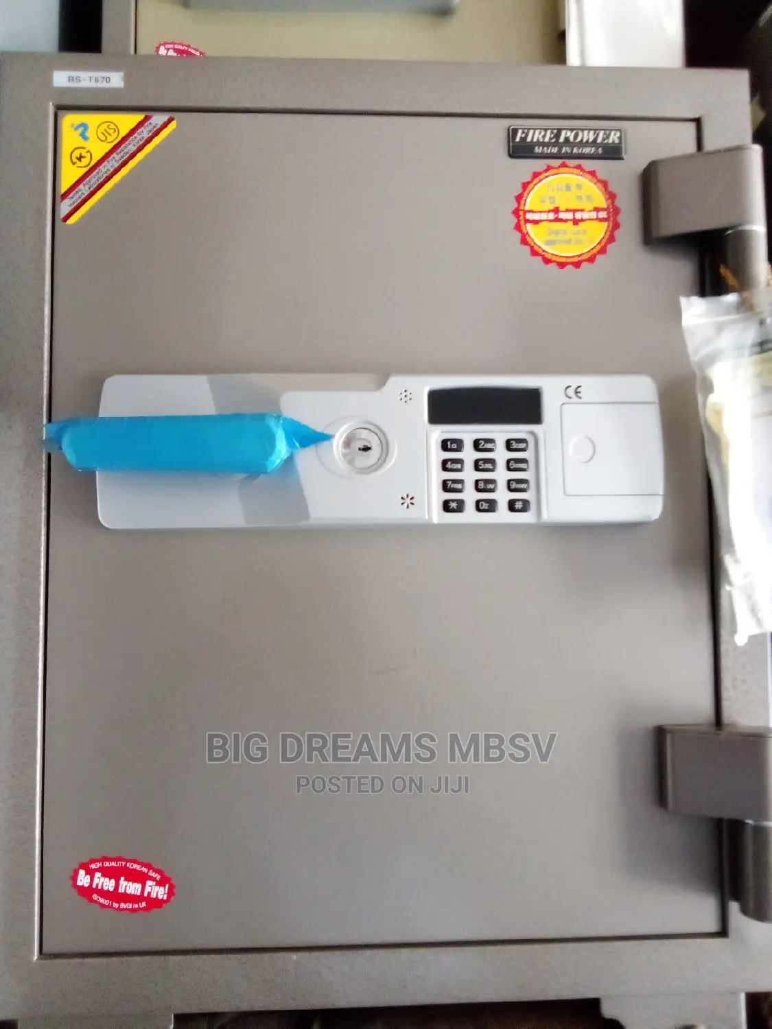 Bs-670 Boil Fireproof Safe (Digital)
