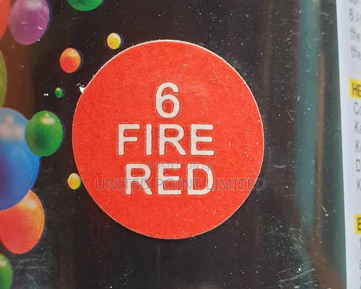 Spray Paint Fire Red
