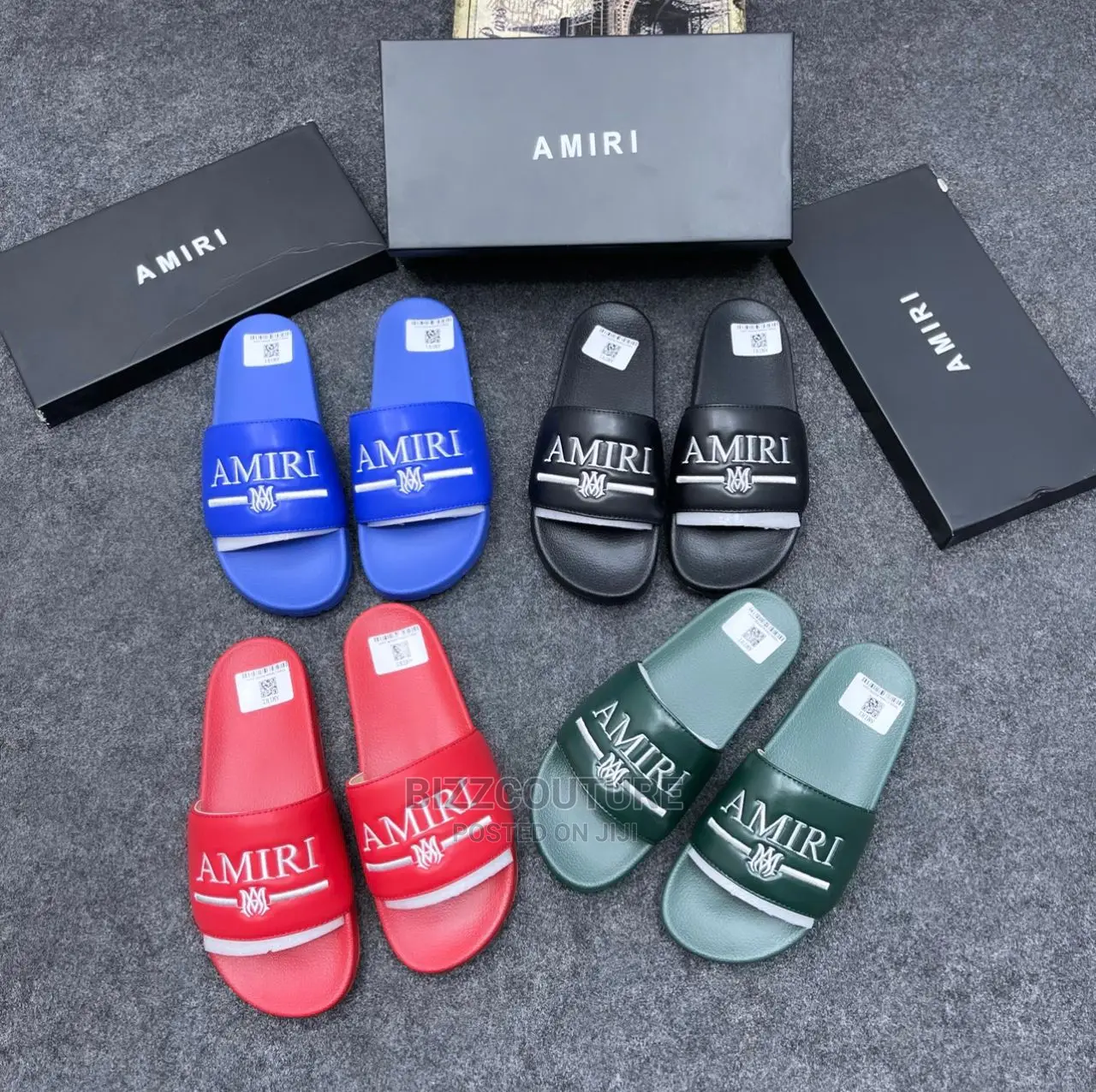 Original AMIRI Slides Available in Store