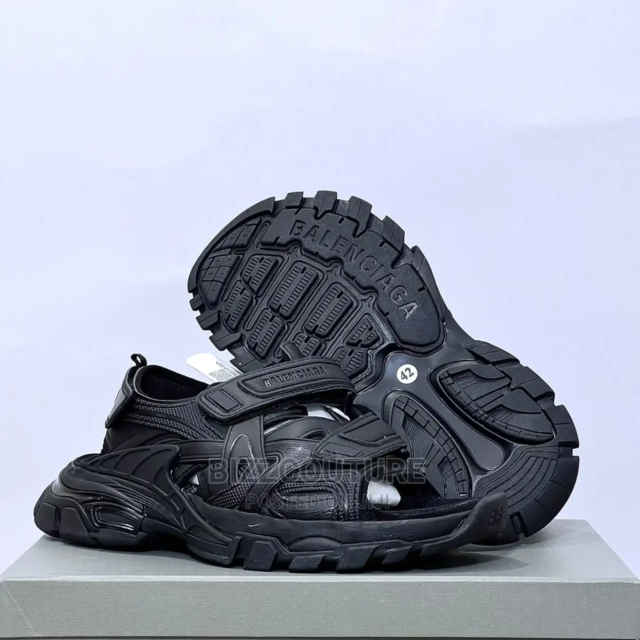 Original BALENCIAGA Track Sandals Available in Store