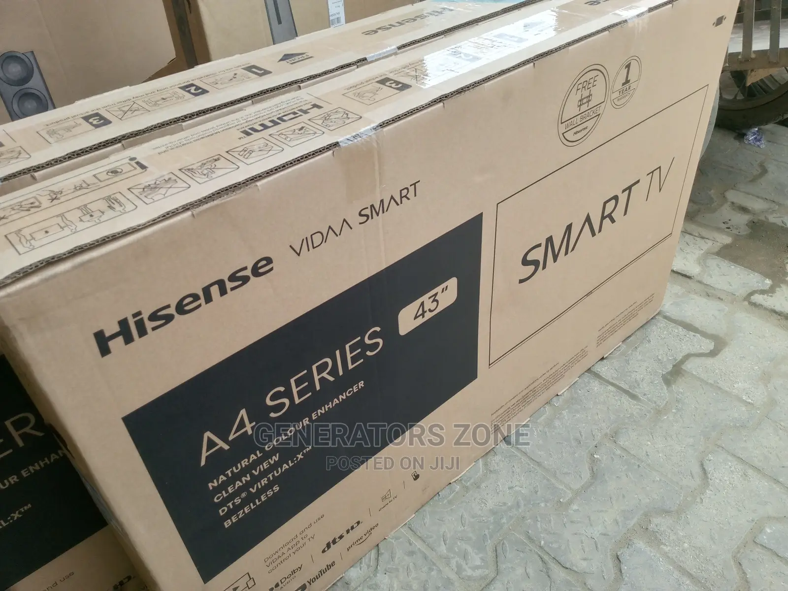 Uhd Smart Tv Hisense 43a4g-43'' Tv(Brand New)+Bluetooth