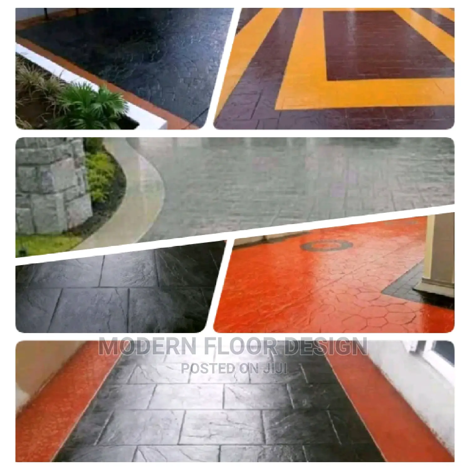 Mostly Tremont Modern Stamps Floor