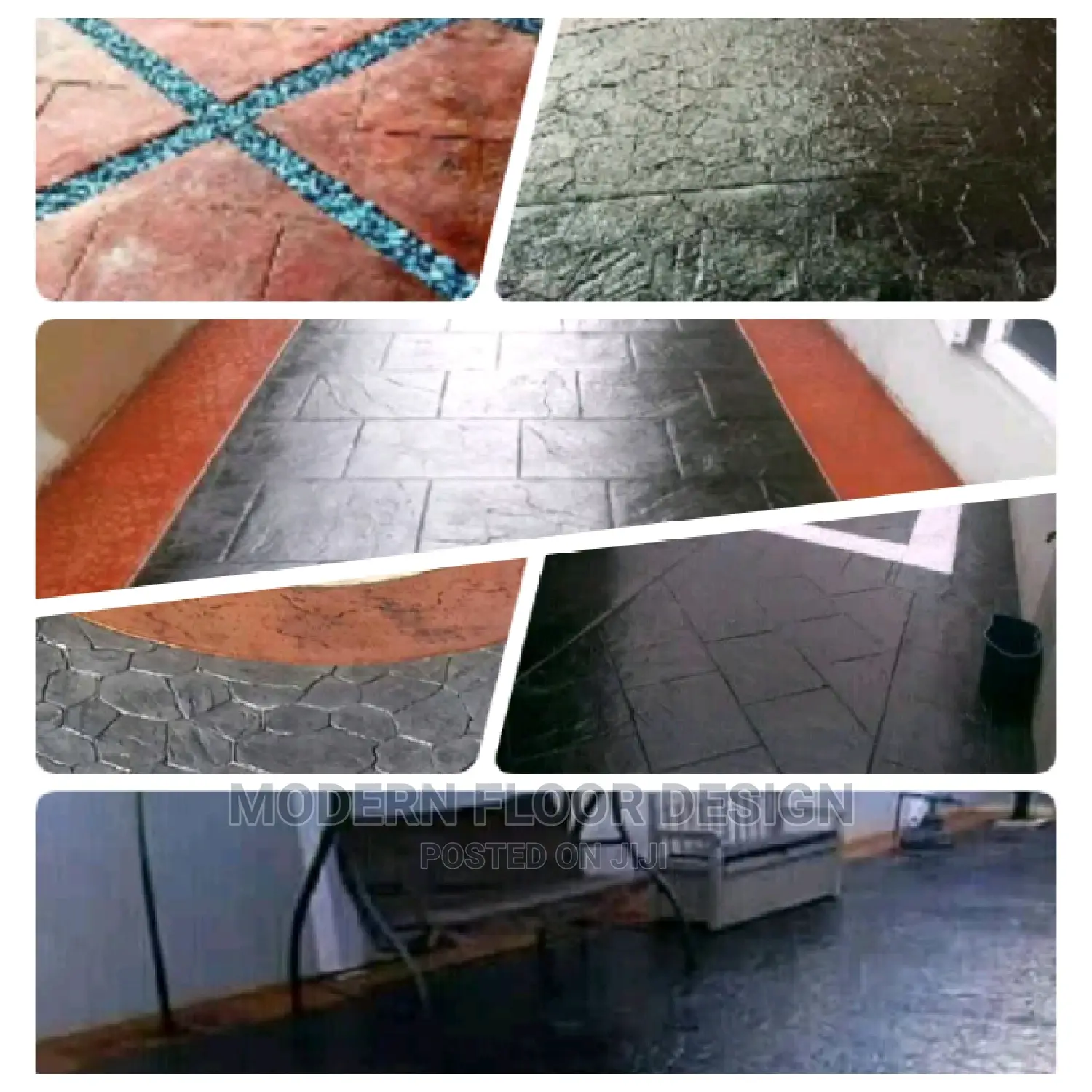 Mostly Tremont Modern Stamps Floor