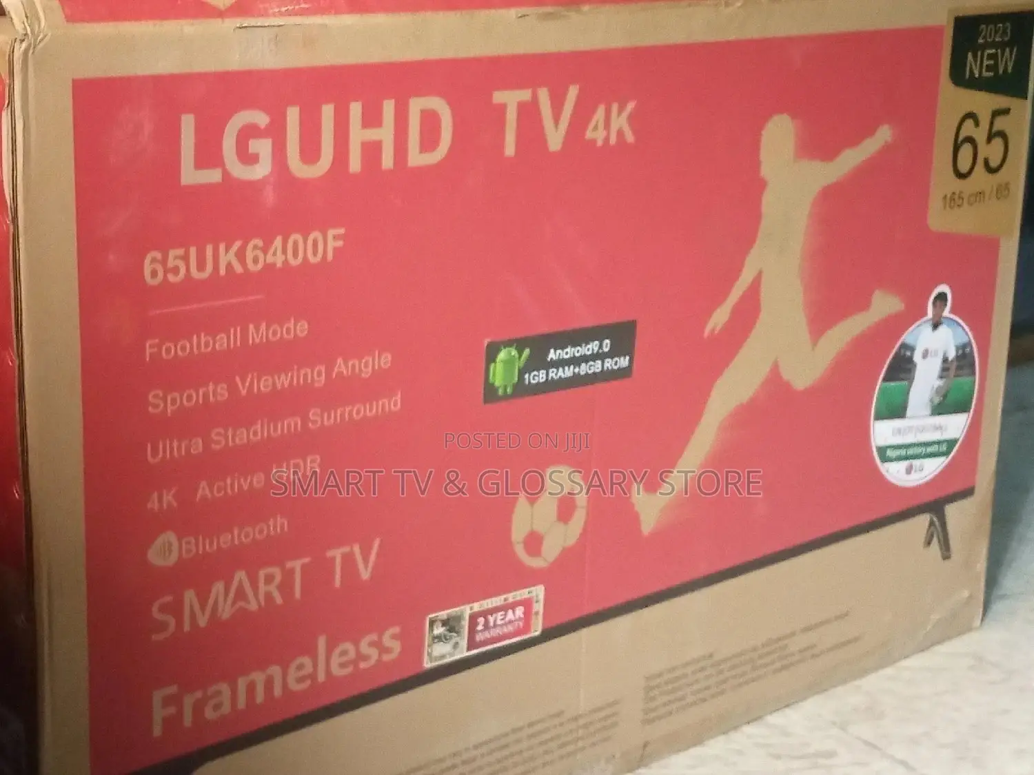 65 Inches With Bluetooth