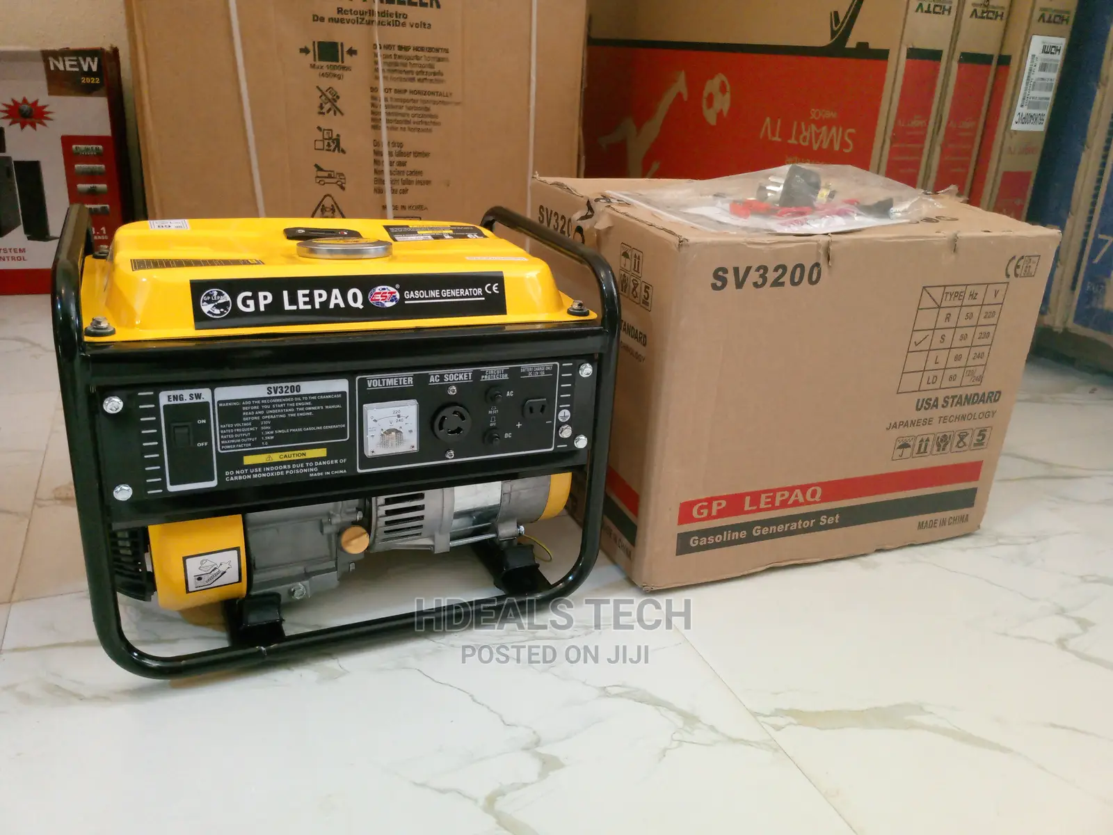 Best GP Lepaq 1.5KVA Portable Generator [SV3200].
