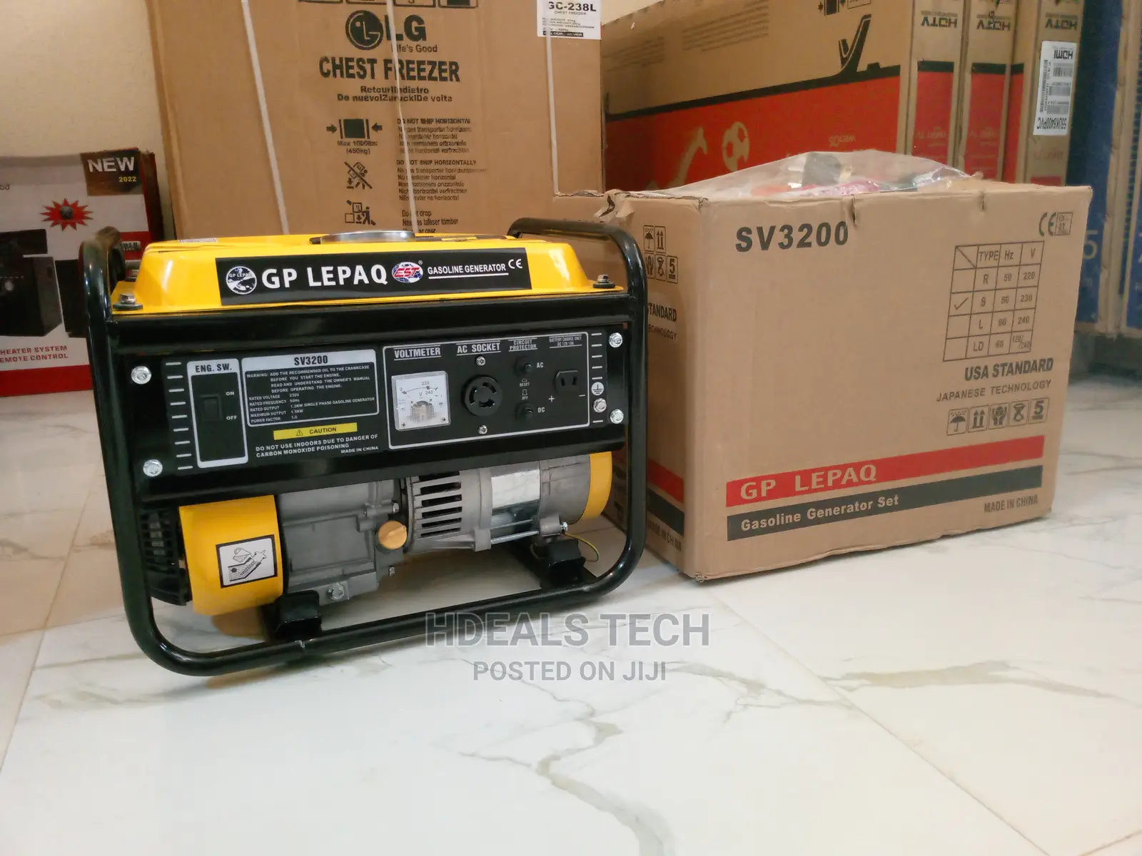 Best GP Lepaq 1.5KVA Portable Generator [SV3200].