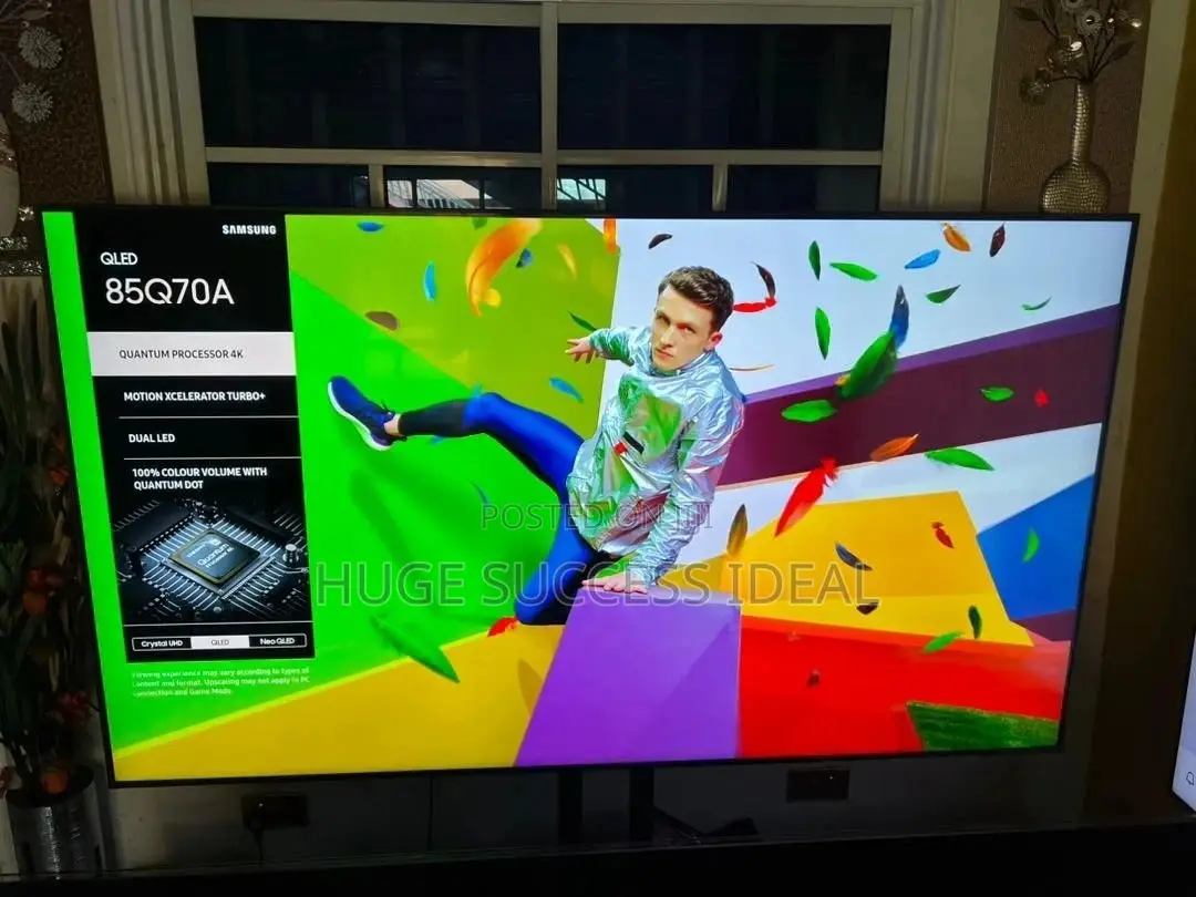 Samsung 85-Inch Class Qled Uhd Q70A Series Dual LED