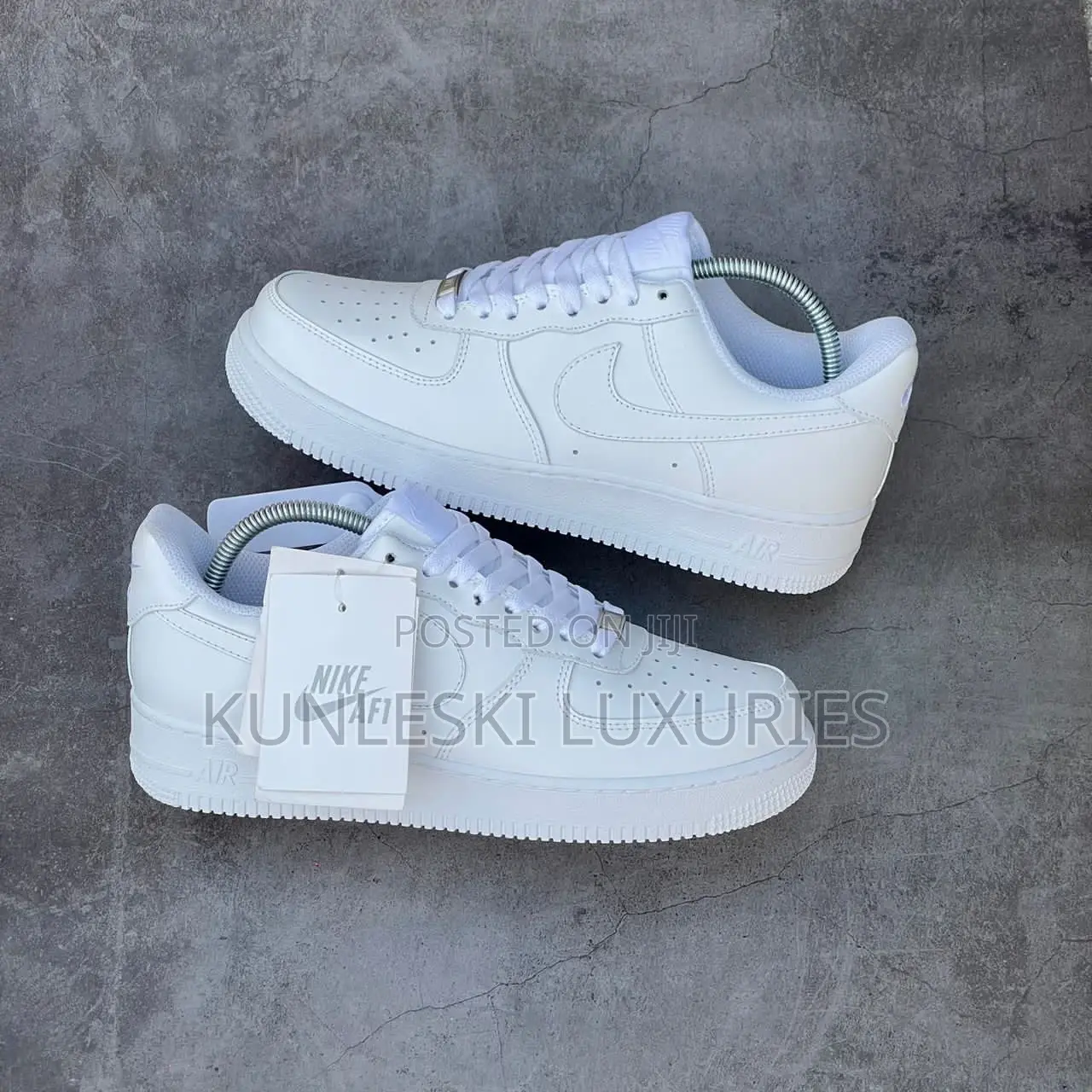 Original Nike Air Force 1 Low Triple White/Black Sneakers