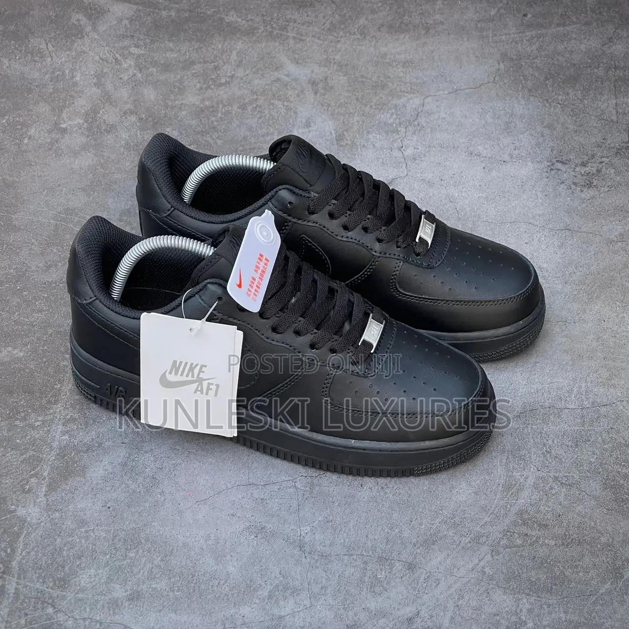Original Nike Air Force 1 Low Triple White/Black Sneakers