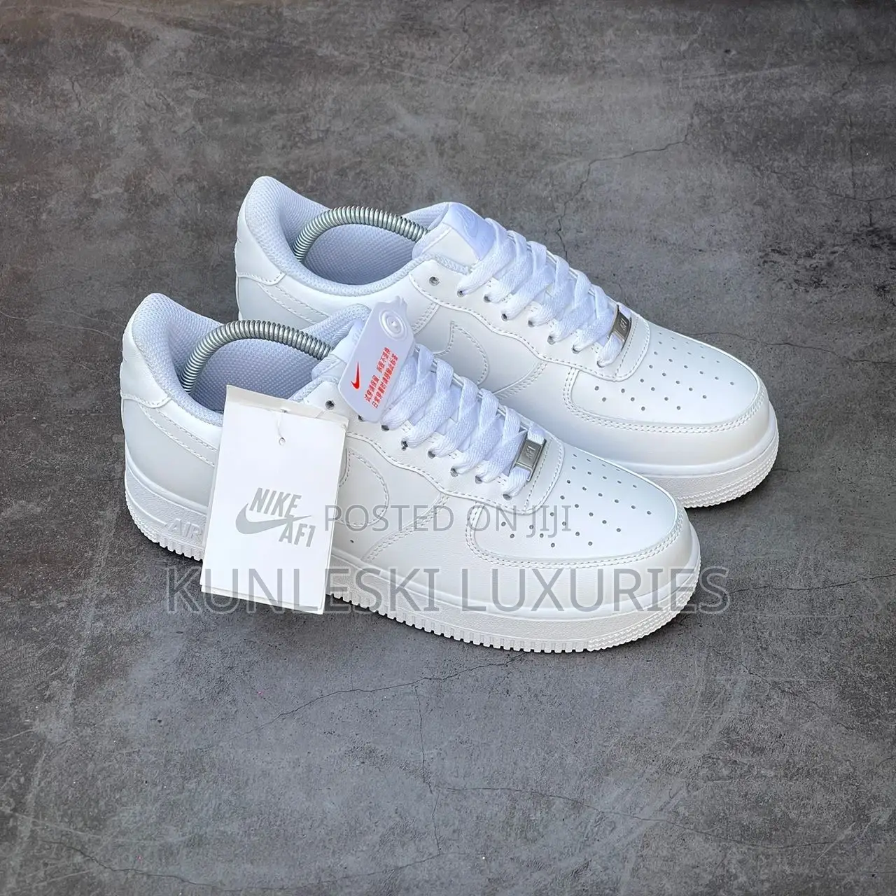 Original Nike Air Force 1 Low Triple White/Black Sneakers