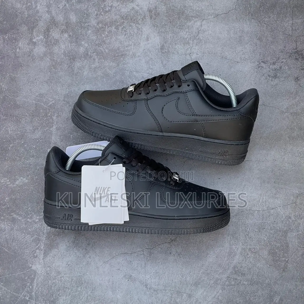 Original Nike Air Force 1 Low Triple White/Black Sneakers