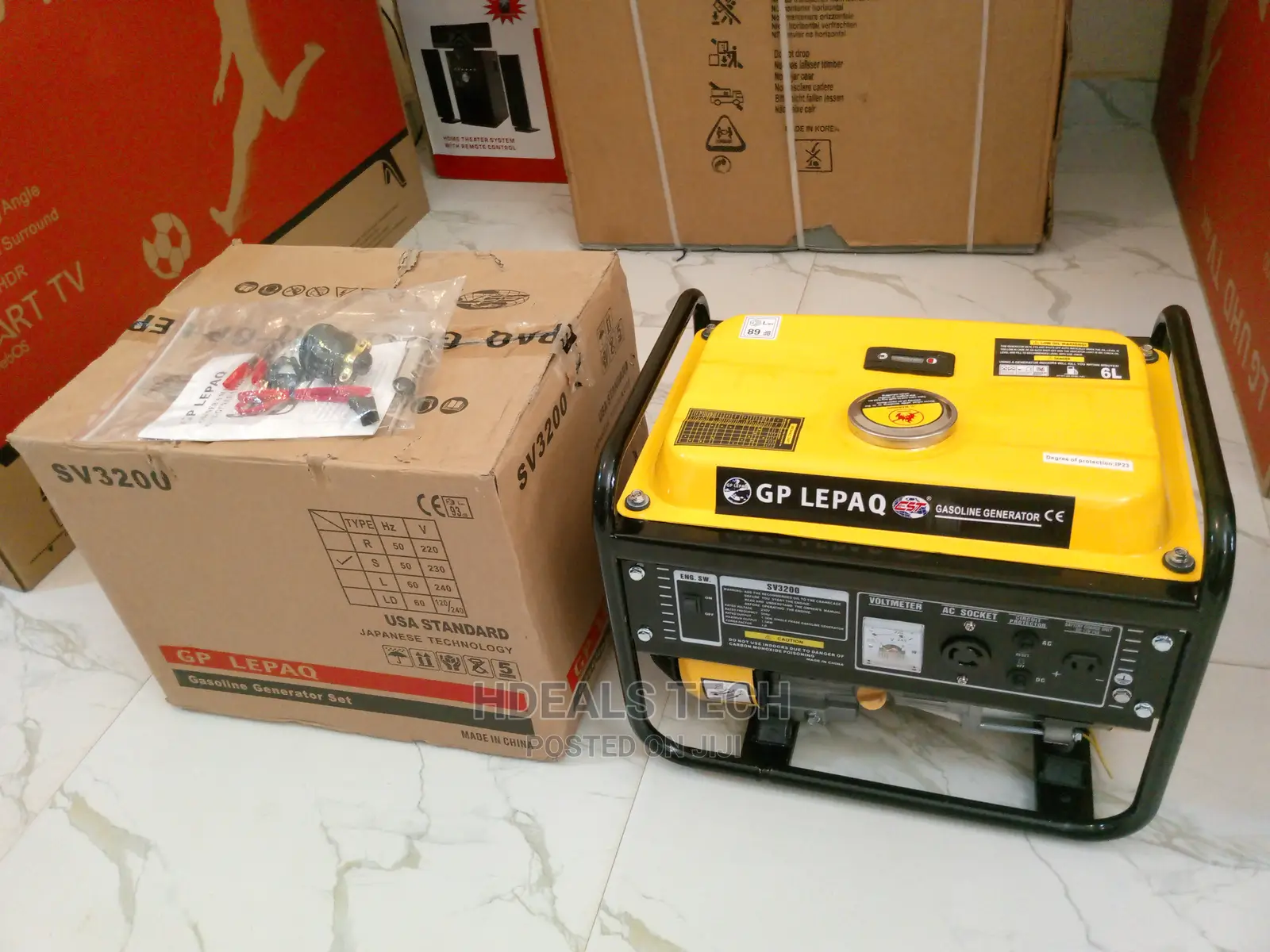 Latest GP Lepaq 1.5KVA Maunal Generator [SV3200].