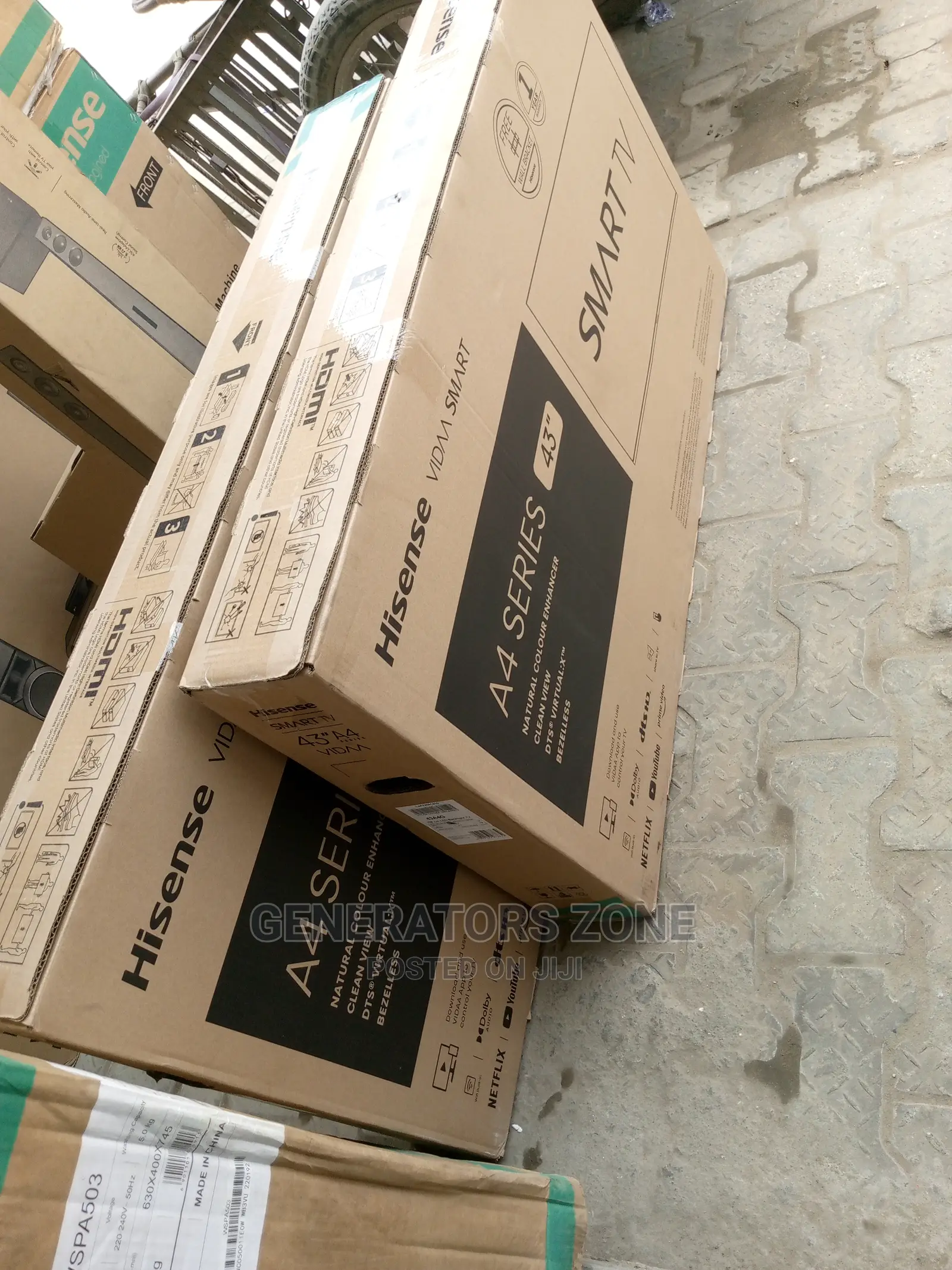 Uhd Hisense 43-in 43a4g Smart Tv( Brand New) Netflix