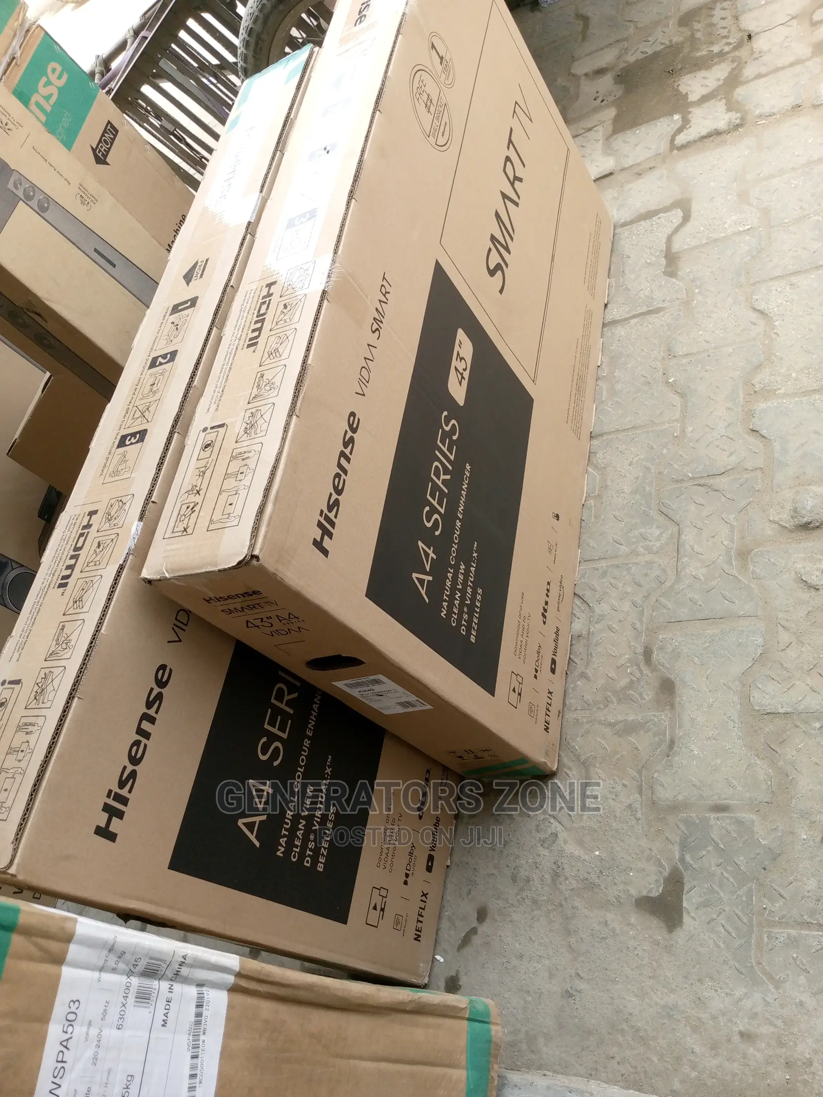 Hisense 43a4g(43)-Inch Uhd LED Tv Brand New+Netflix,Hdmi