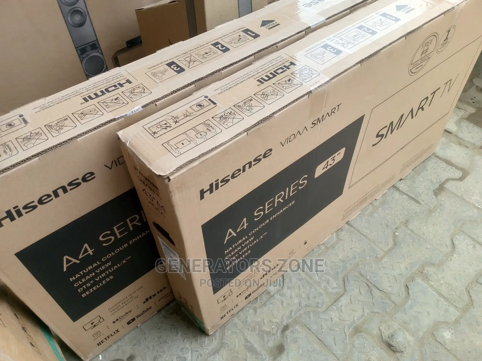 43A4G 43in Hisense Uhd LED TV With Enough Features