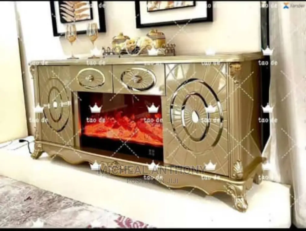 Today Designs Tv Stand With Fire Place