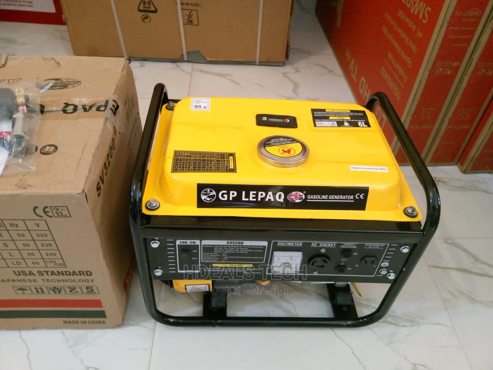 1.5KVA GP Lepaq Portable Generator [SV3200].