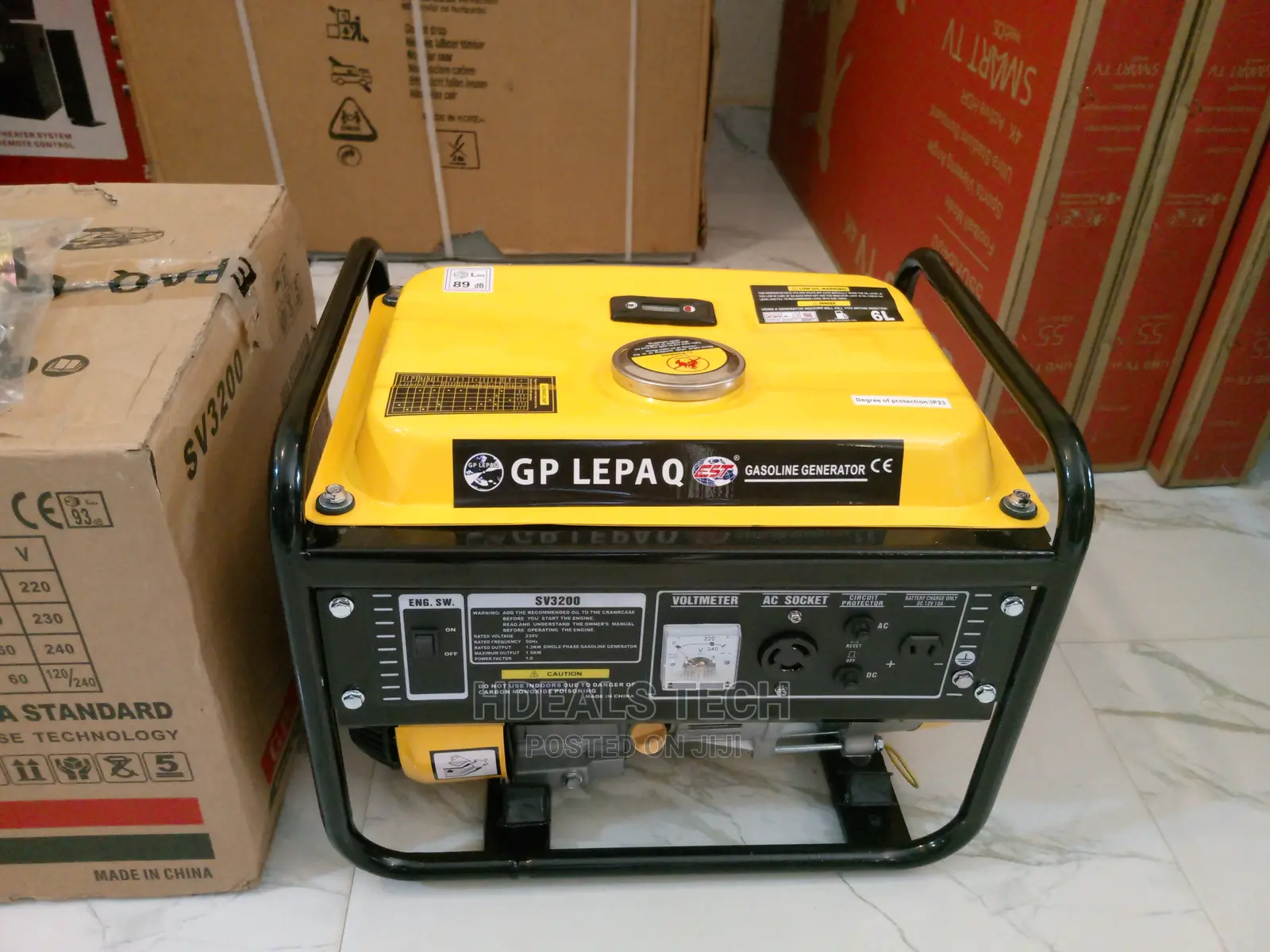 1.5KVA GP Lepaq Portable Generator [SV3200].