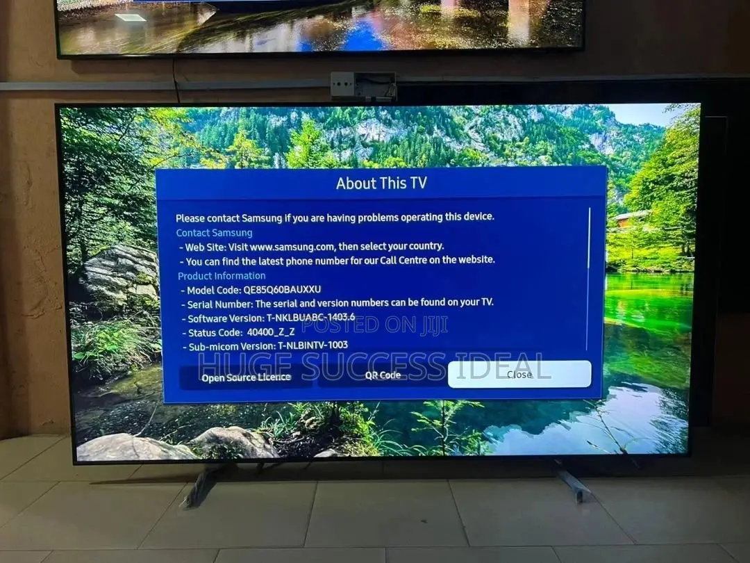 Samsung 85 Inches Q60B Ultra HD HDR Smart QLED TV 2022
