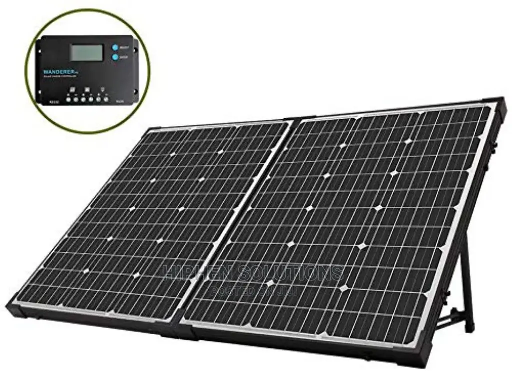 100W Foldable Solar Panel 12V Portable Solar