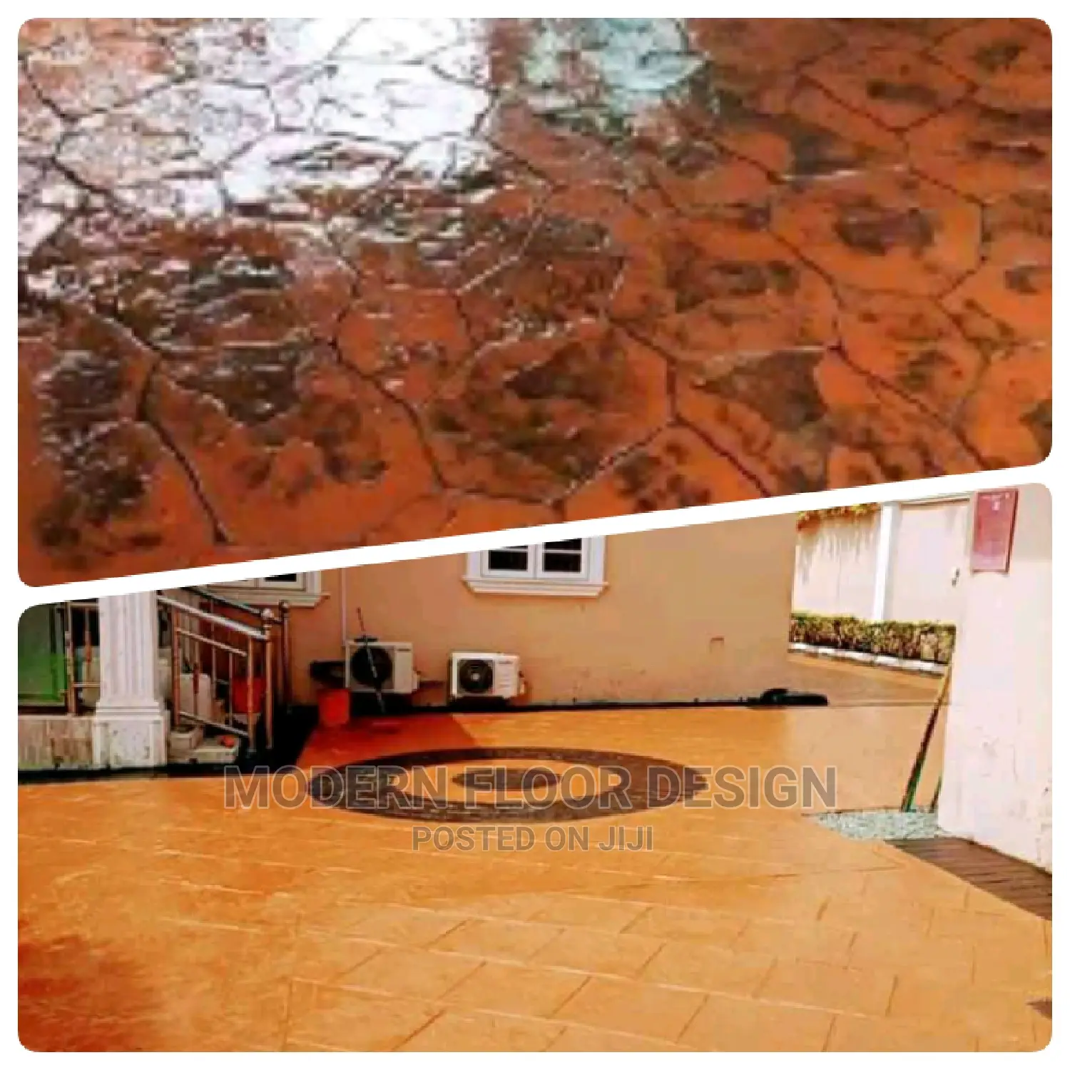 Mostly Tempo Modern Stamps Floor