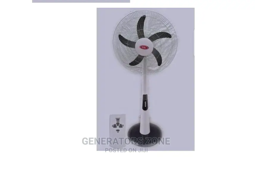 18-Inch Rechargeable OX Remote Control Standing Fan