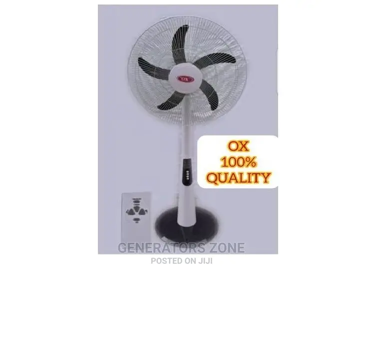 Brand New 18'' Fast Charging Rechargeable Standing Fan