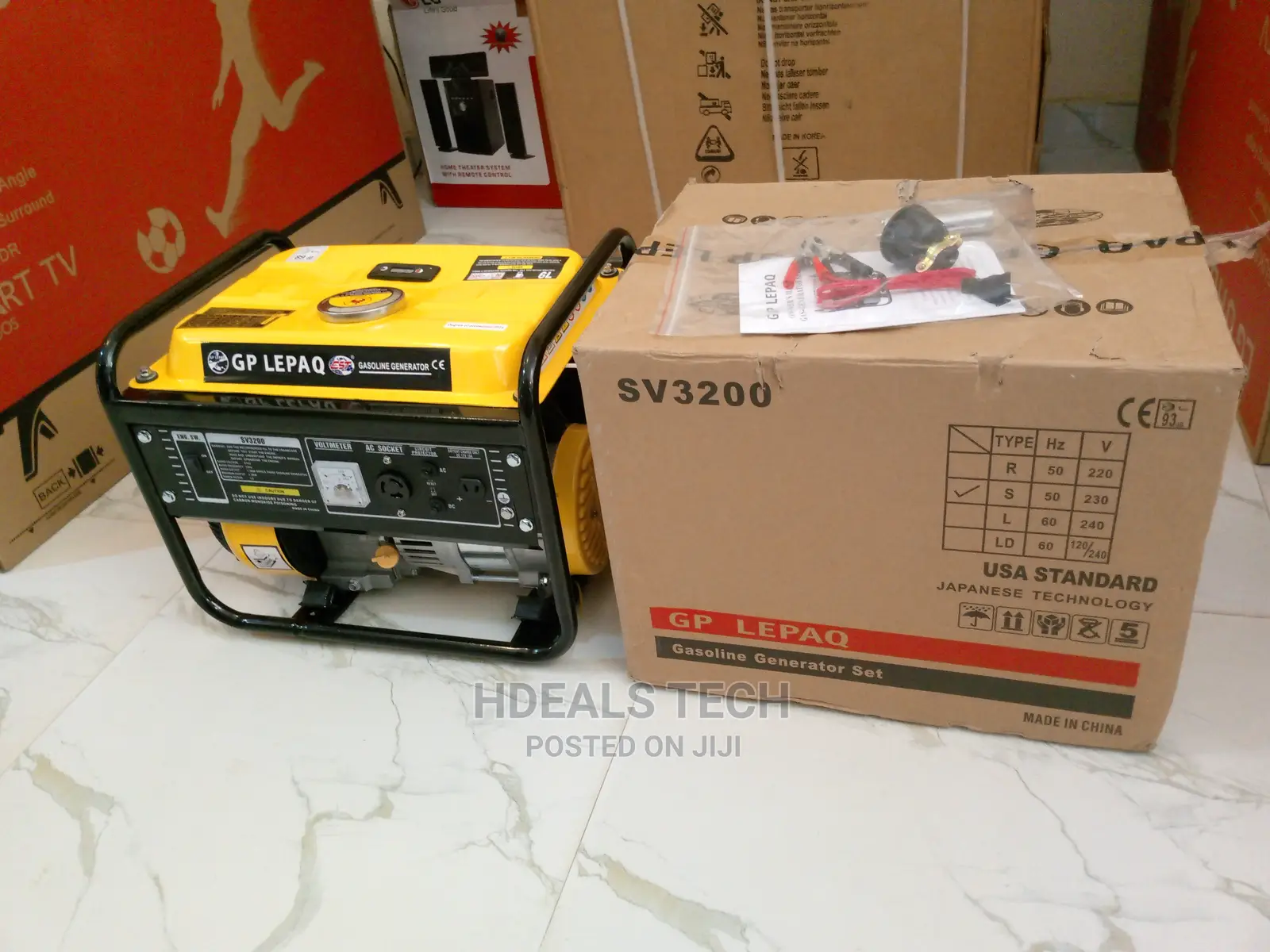 GP Lepaq 1.5KVA Portable Generator