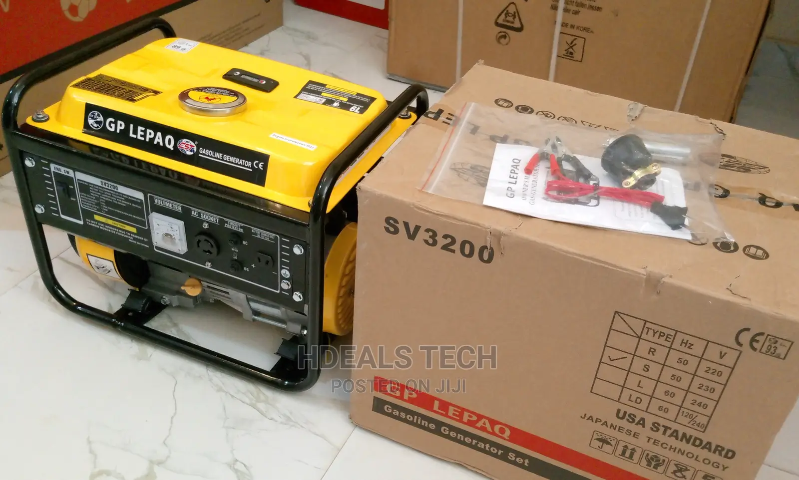 GP Lepaq 1.5KVA Portable Generator