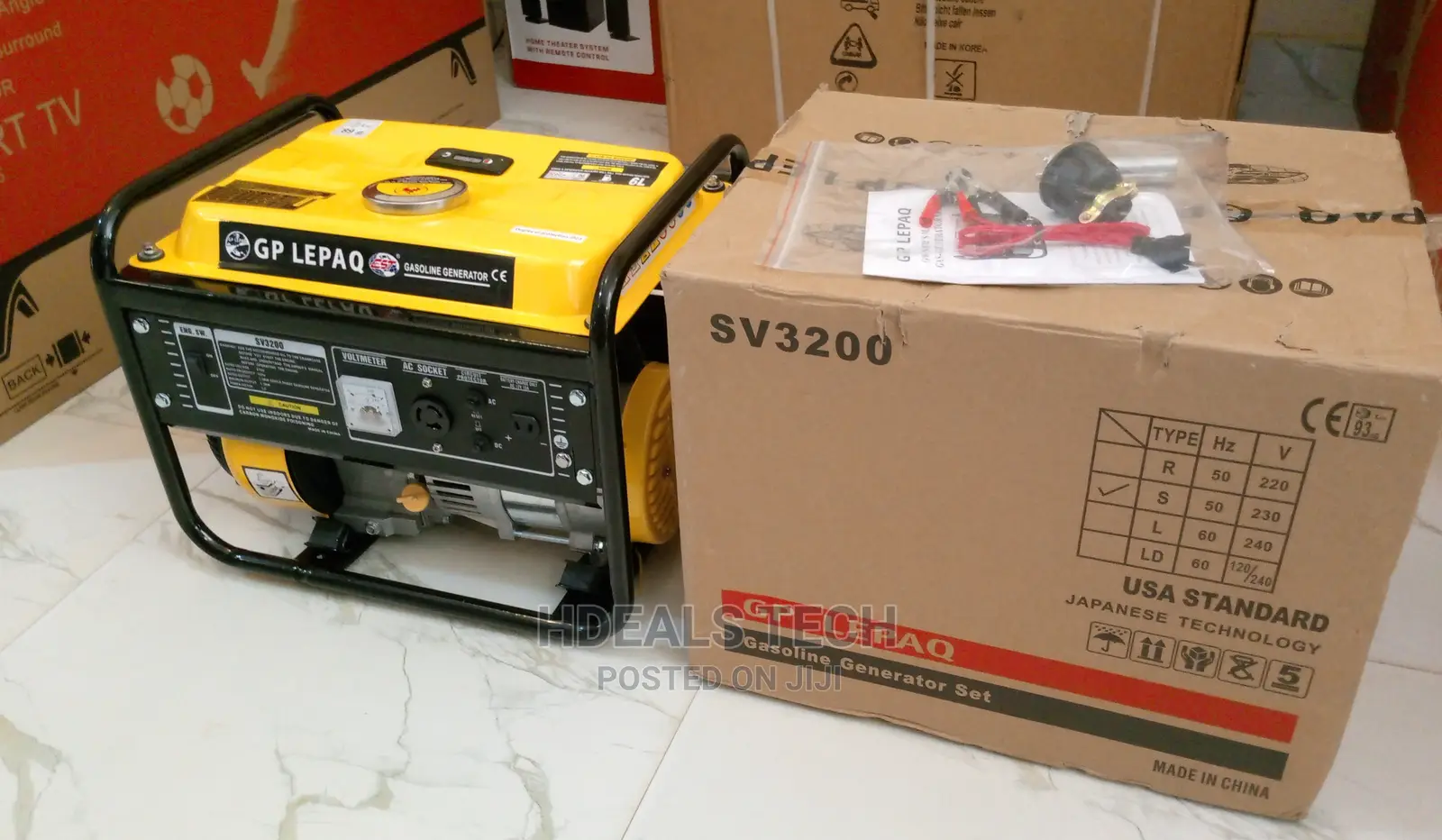 Quality GP Lepaq 1.5KVA Portable Generator