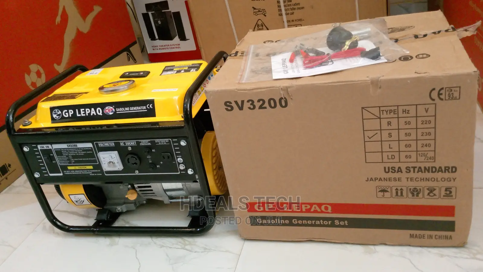Quality GP Lepaq 1.5KVA Portable Generator