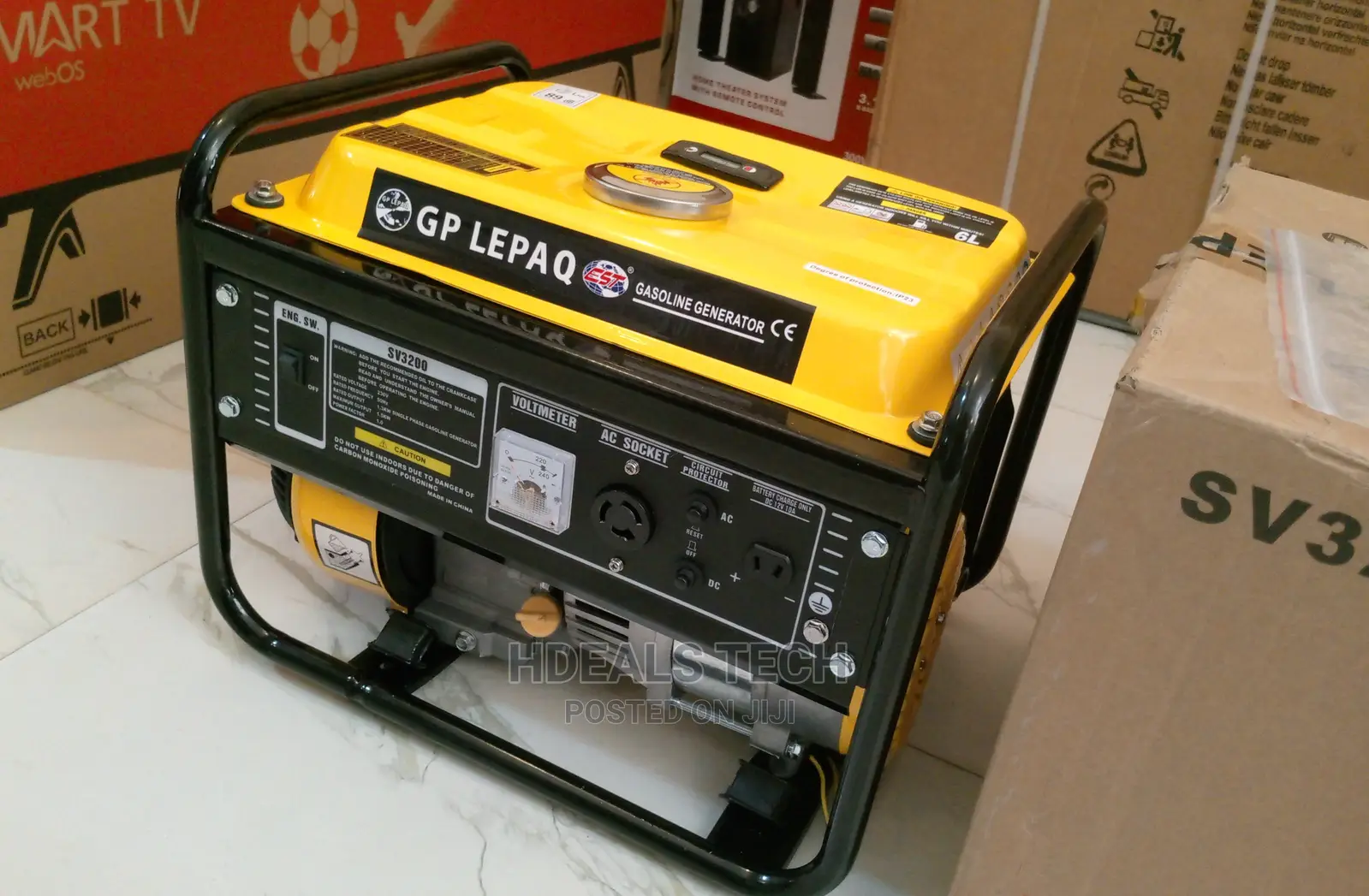 Original GP Lepaq 1.5KVA Portable Generator