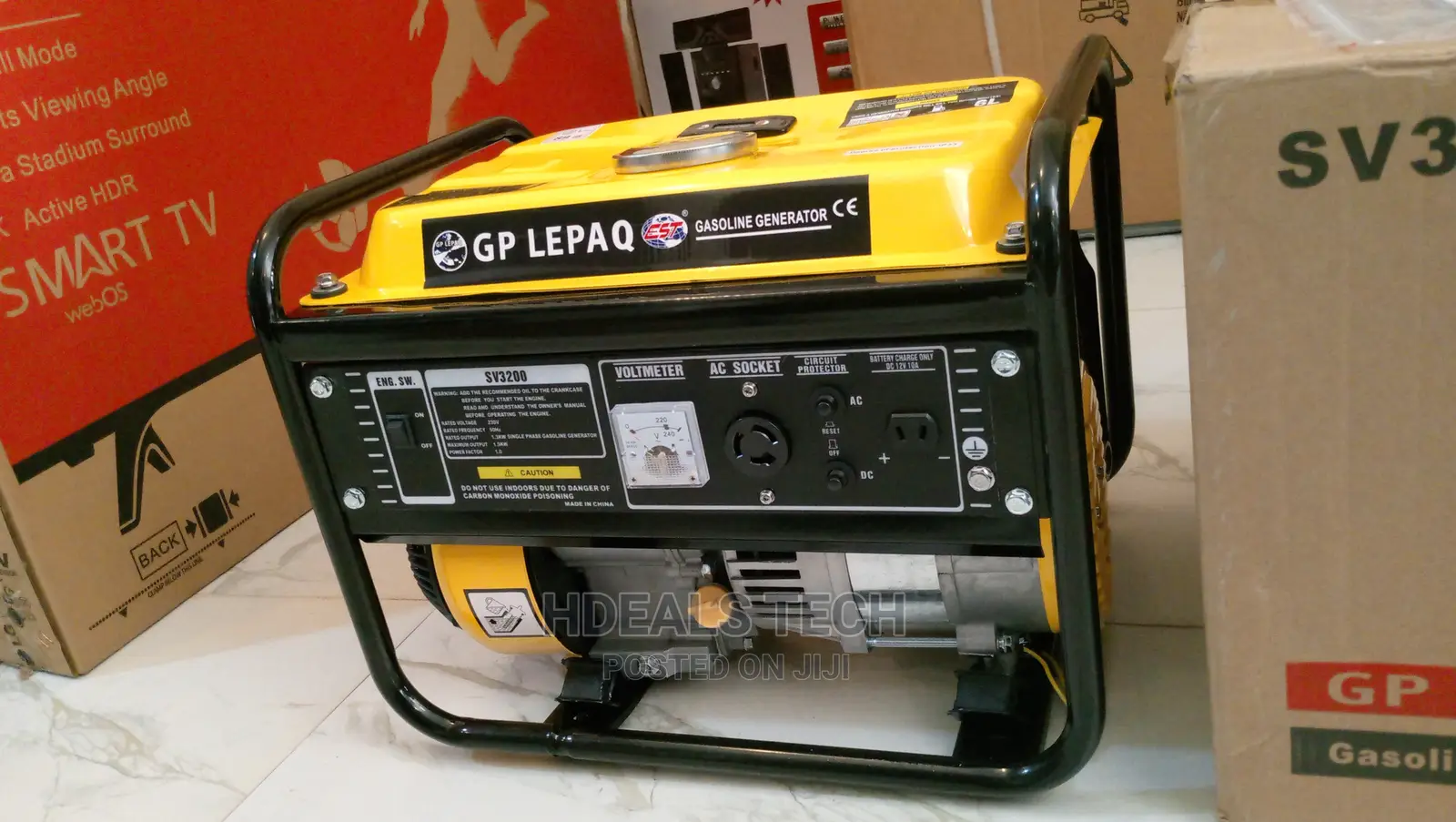 Original GP Lepaq 1.5KVA Portable Generator