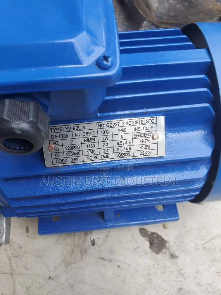 Electric Motor 2.2kw/3hp.