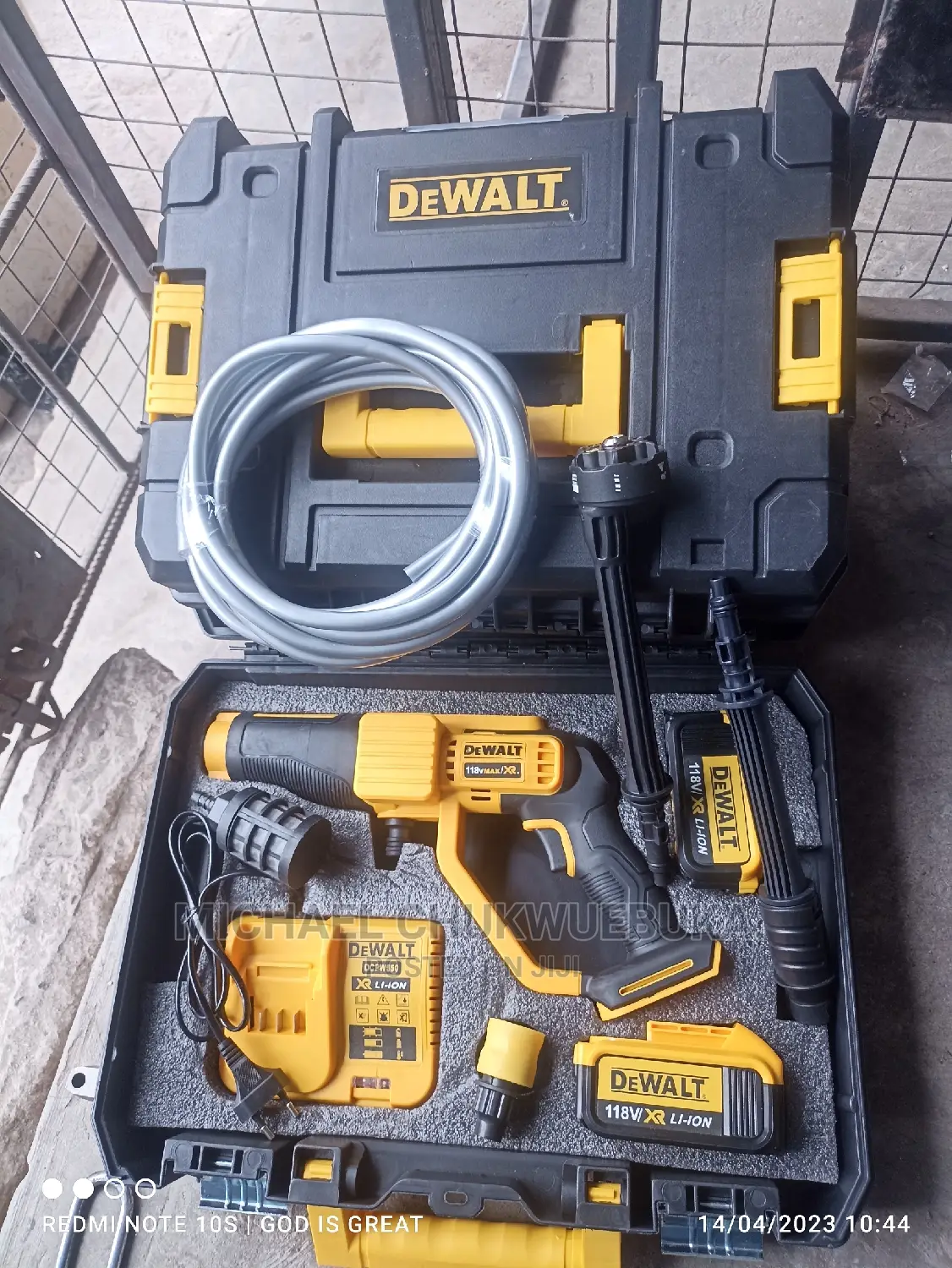 Dewalt Cordless Pressure Washer 118volts