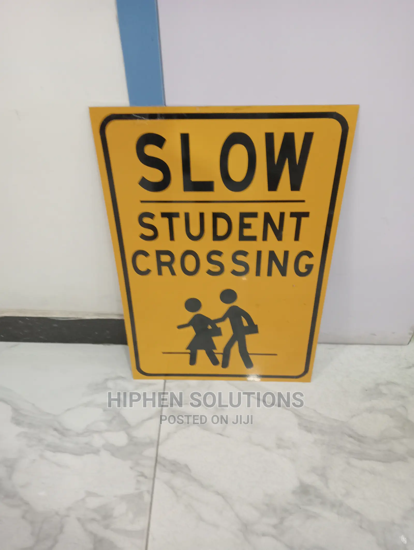 Portable Slow Student Crossing Signs