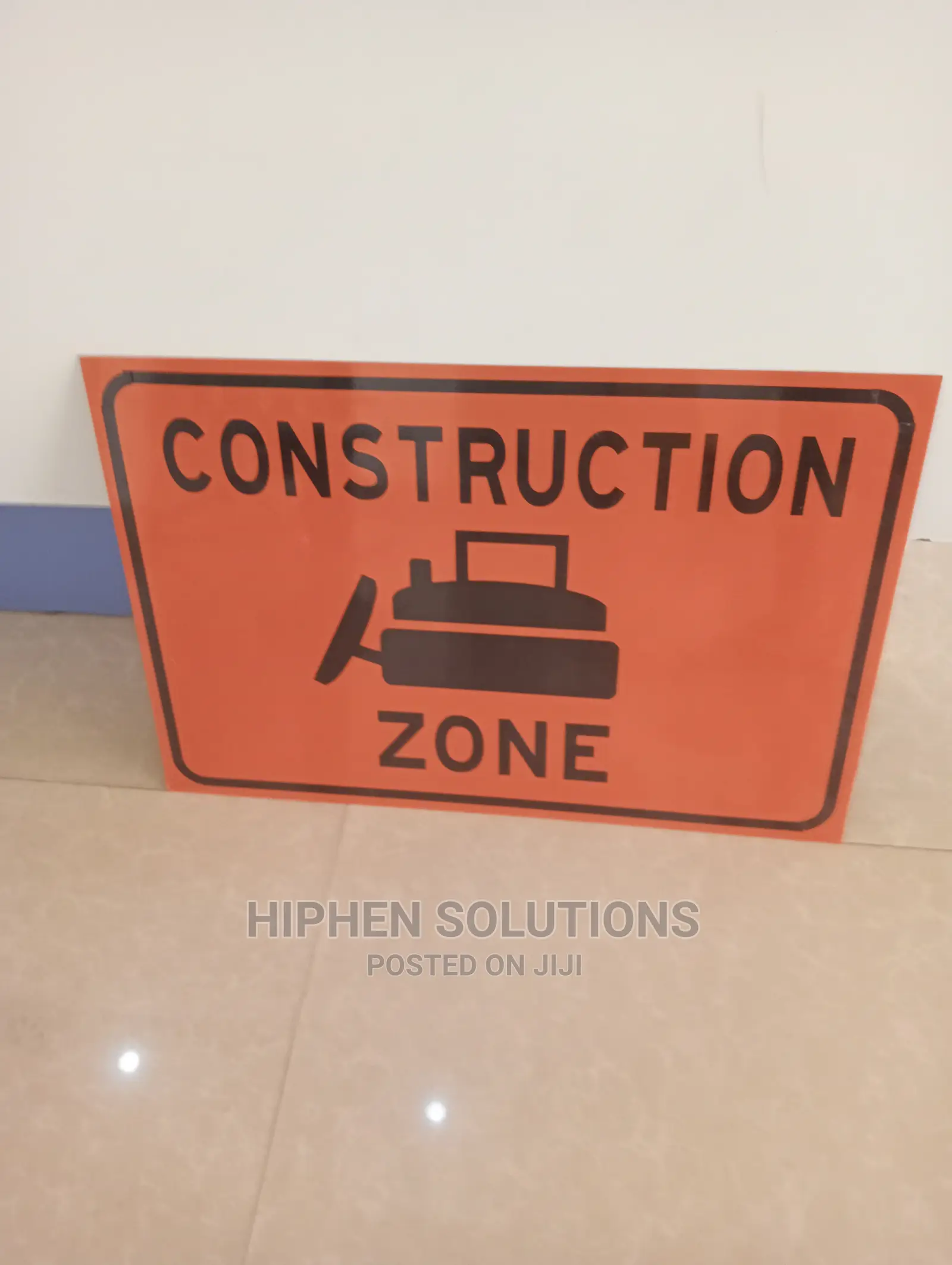Construction Sign Men Working