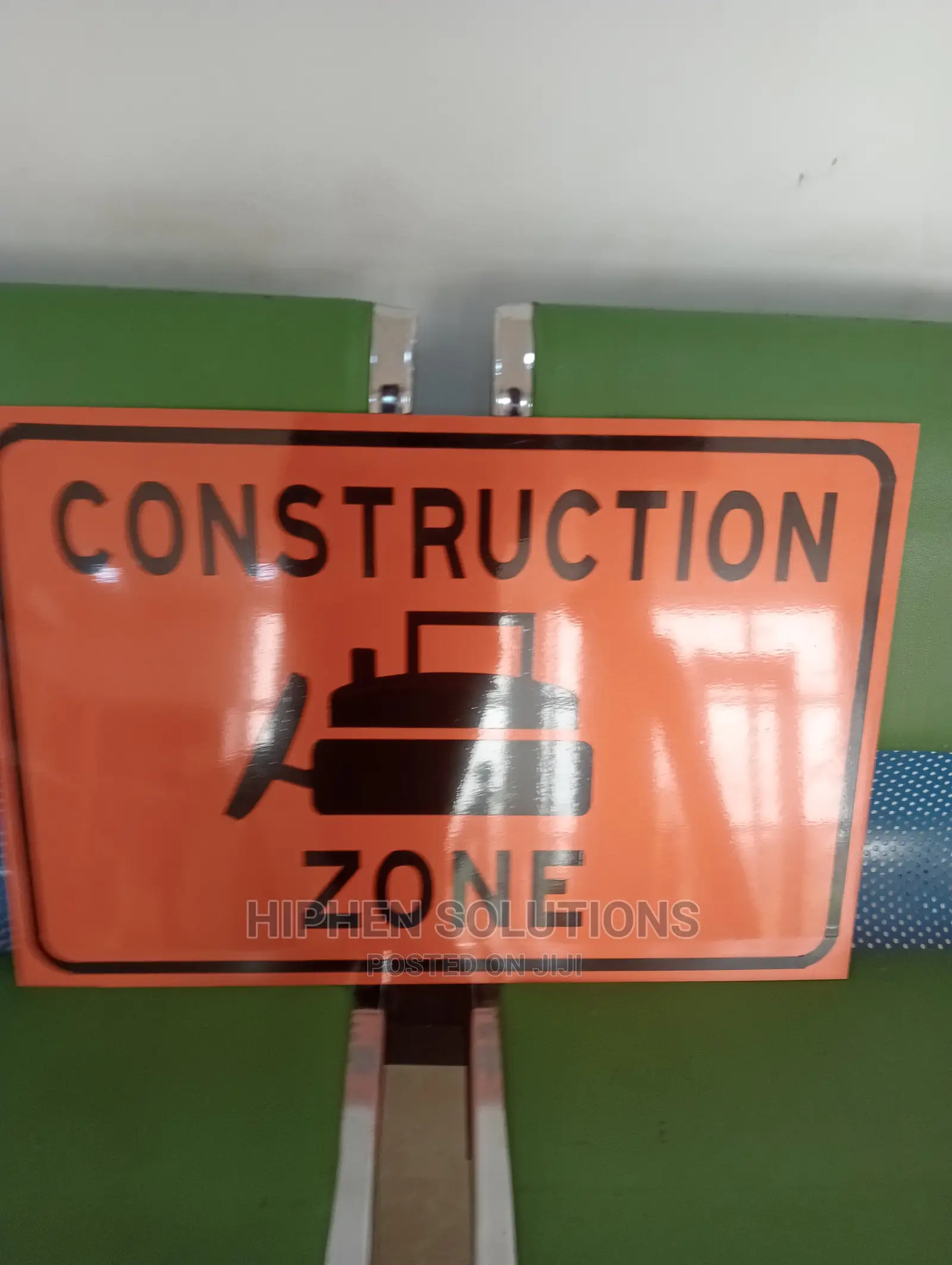Construction Sign Men Working