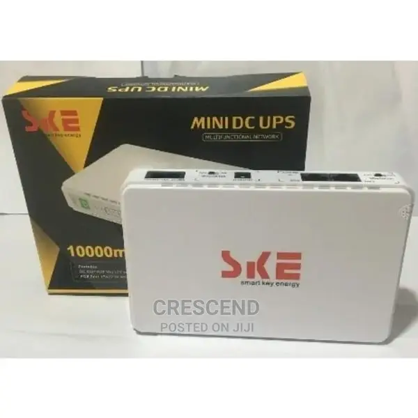 Ske Mini Dc Ups/ Backup 1000mah Battery -12 Volts - 10000mah