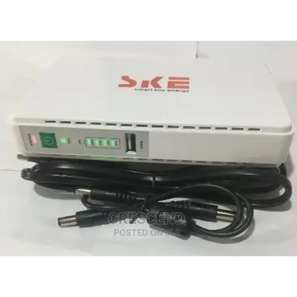 Ske Mini Dc Ups/ Backup 1000mah Battery -12 Volts - 10000mah