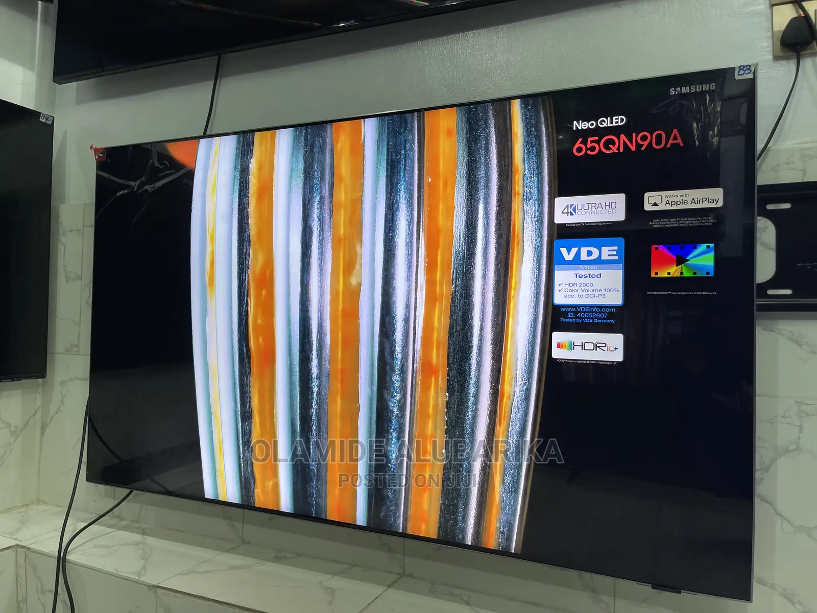 Samsung Neo Qled Qn90a 65" Class HDR Uhd Smart Qled TV