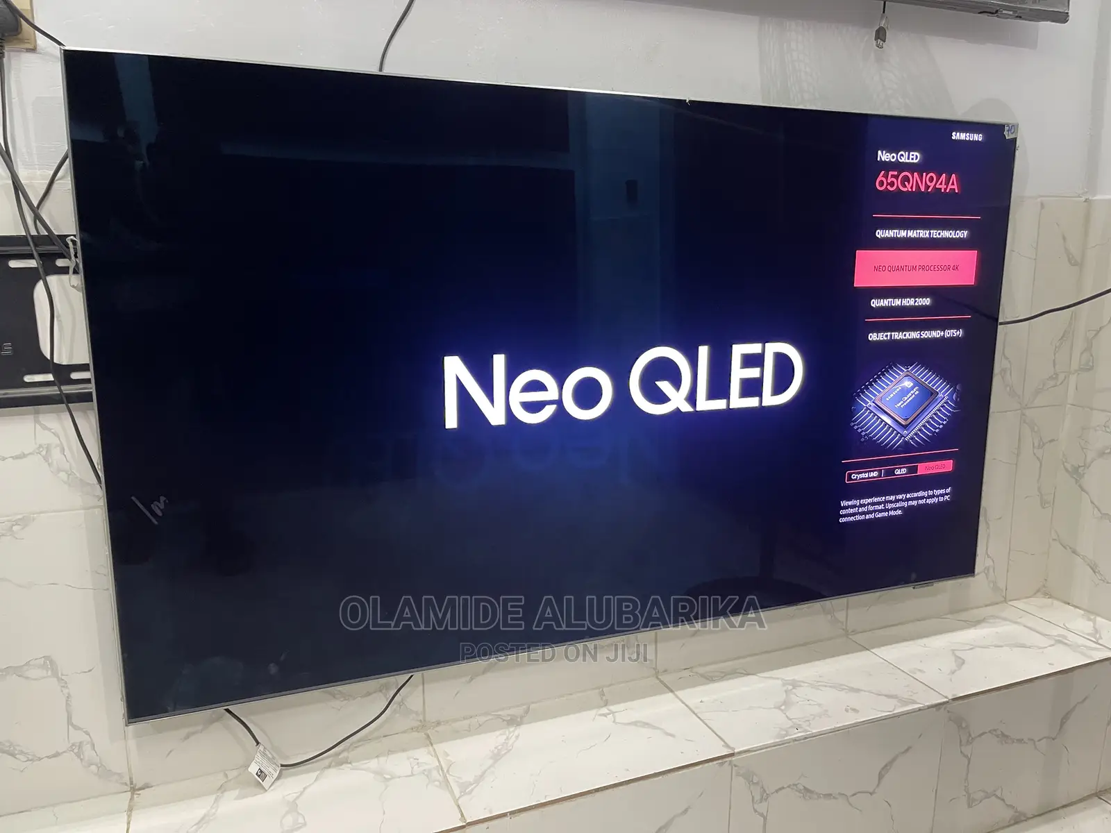 Samsung Neo Qled Qn94a 65" Class HDR Uhd Smart Qled TV