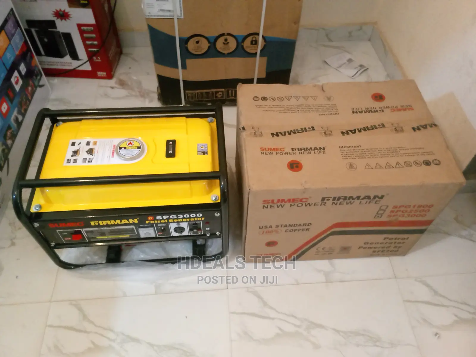 Quality Sumec Firman 4.5KVA Generator [SPG3000].