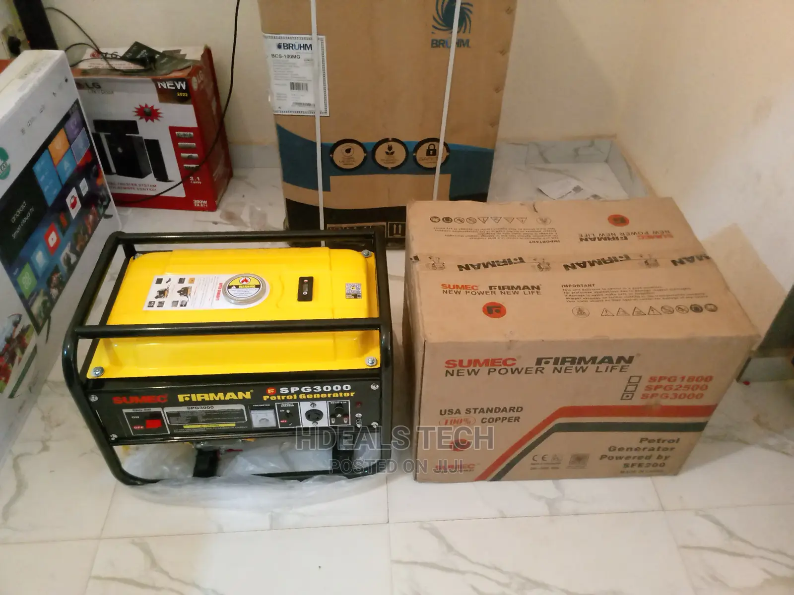 Quality Sumec Firman 4.5KVA Generator [SPG3000].