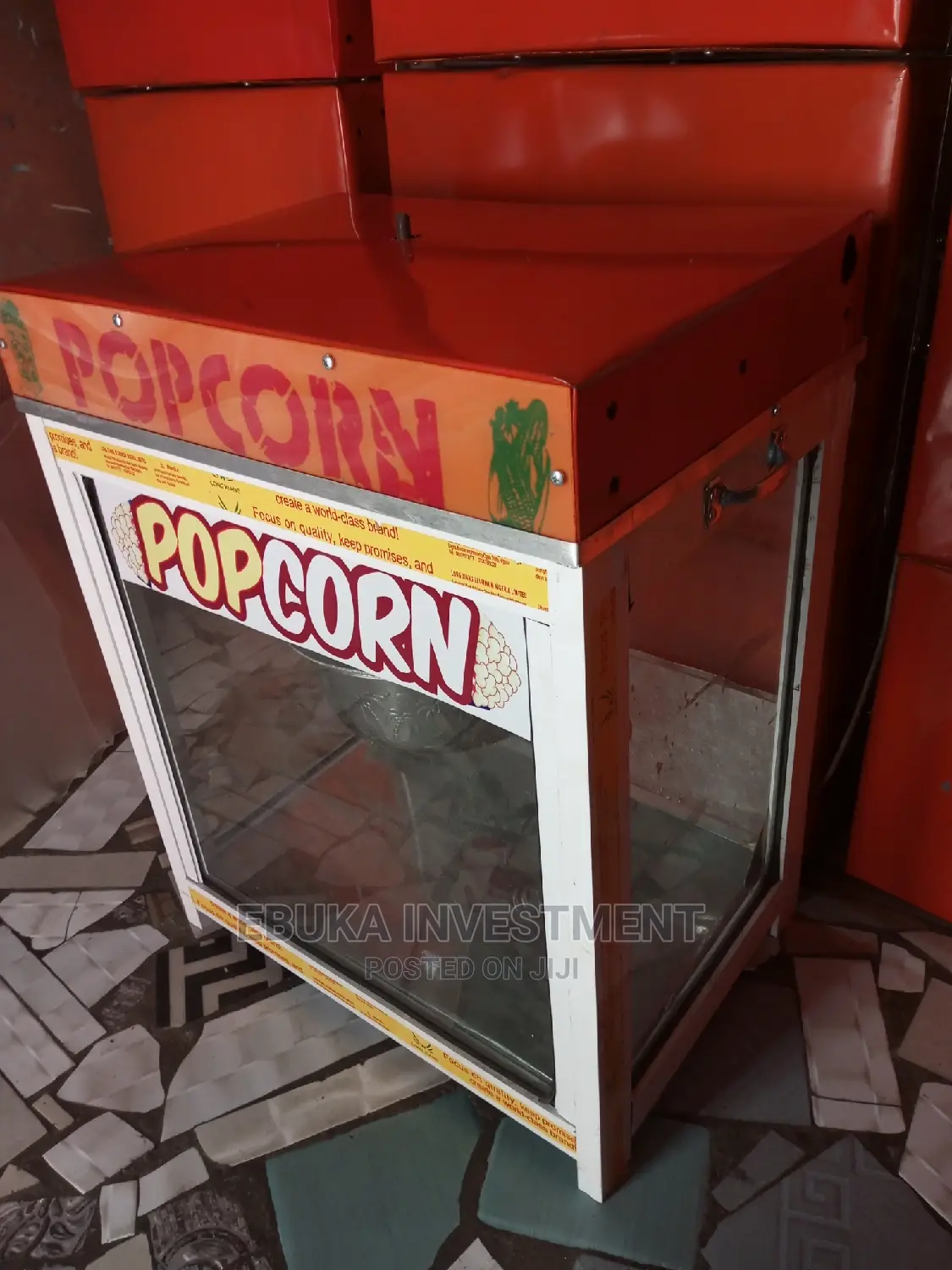 Gas Popcorn Machine 15