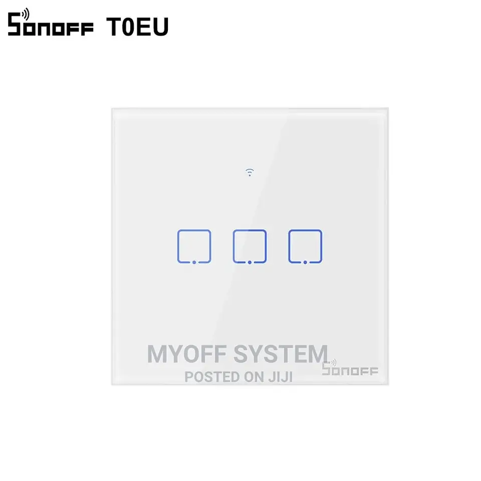 SONOFF T0EU 3gang Wifi Smart Wall Touch Light Switch