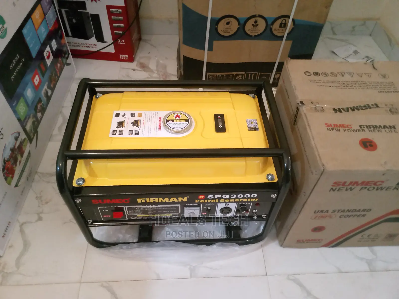 Original Sumec Firman 4.5KVA Generator [SPG3000].