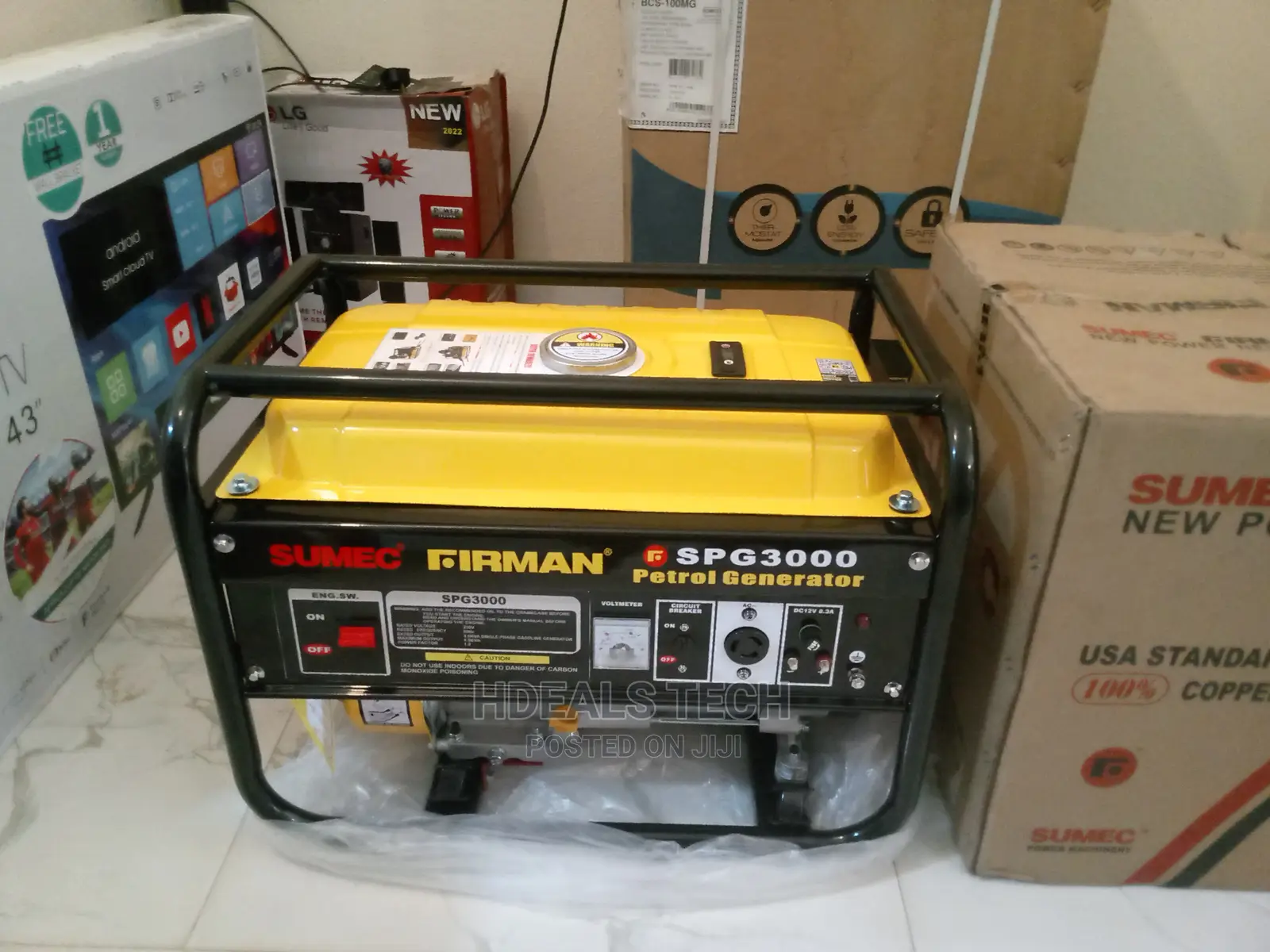 Sumec Firman Manual Generator 4.5KVA [SPG3000].