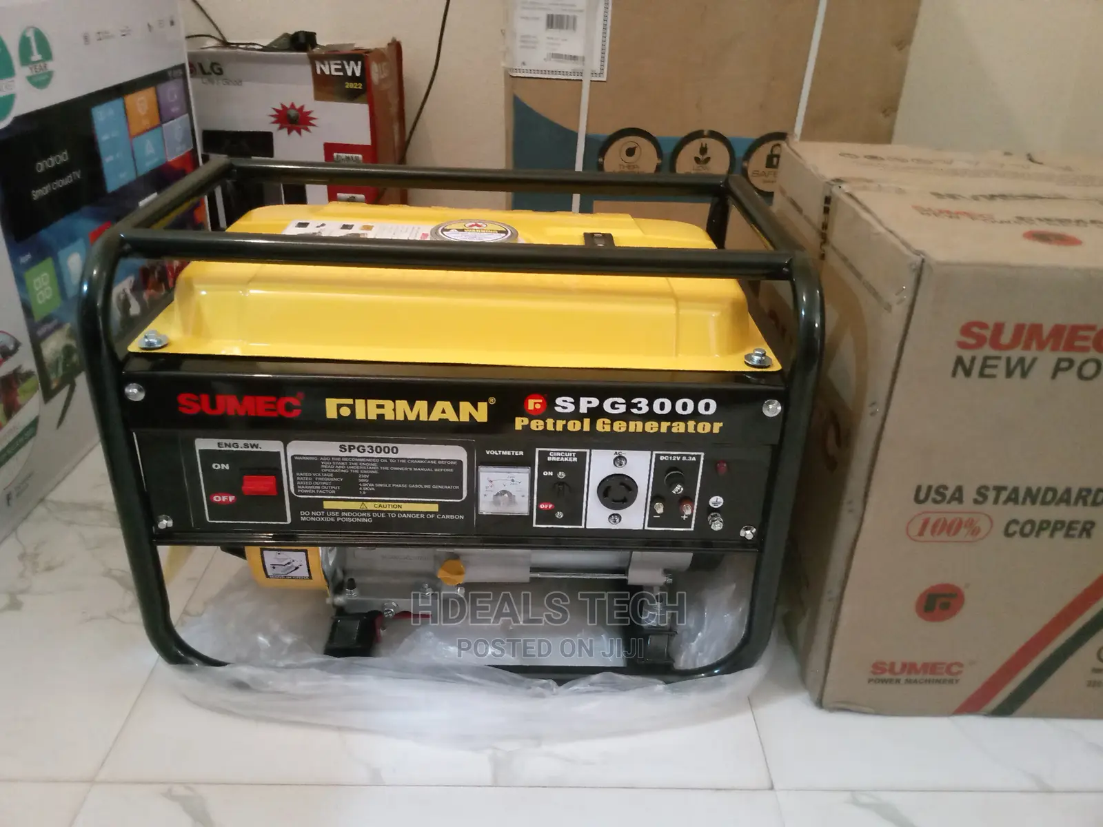 Sumec Firman Manual Generator 4.5KVA [SPG3000].