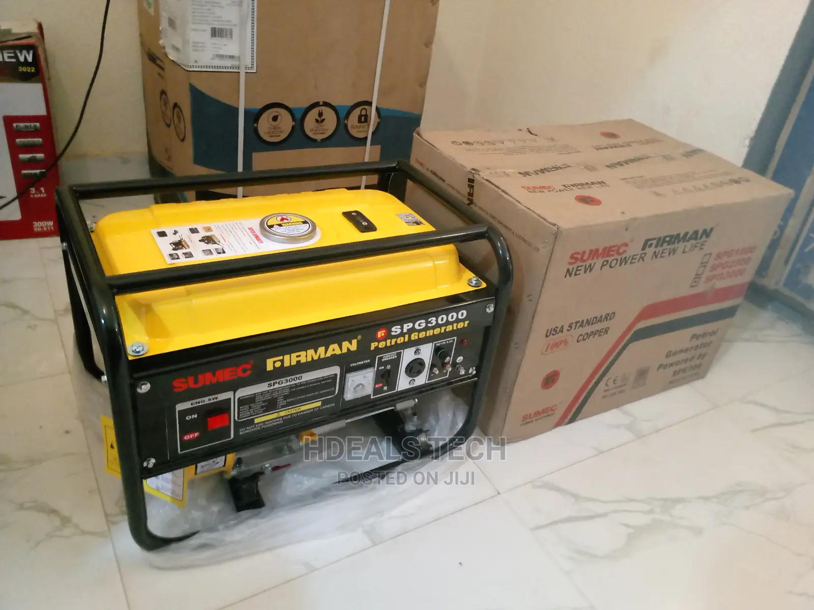 New Sumec Firman Manual Generator 4.5KVA [SPG3000].